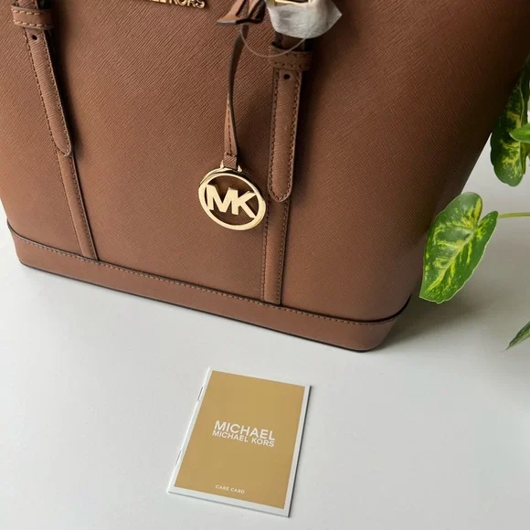 Michael Kors Sofiano Leather Top-zip tote bag. NWT - Picture 8 of 12